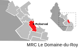 Location of Roberval