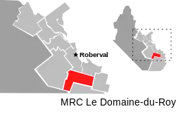 Location of Saint-François-de-Sales