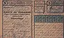 Picture of ration card for coal (1945-1946)