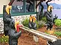 Carvings at Monterey Black Bear Diner