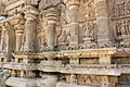 Carvings on the Chennakesava Temple