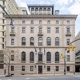 Casa Italiana, Columbia University, New York City, restored in 1996.