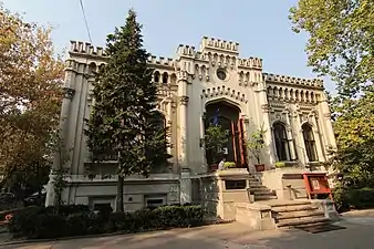 Local/Wallachian Gothic Revival - Cezar Librecht House (Strada Lupu Dionisie no. 46), Bucharest, 1860–1865, by Luigi Lipizer