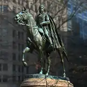 General Casimer Pułaski statue in Freedom Plaza (2014)