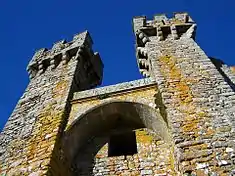 Entrance towers of Penedono Castle (15th century)