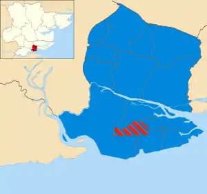 2003 results map