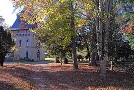 Le château de Gigondas, in Isle