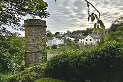 Castletownshend village seen from St Barrahane's Church