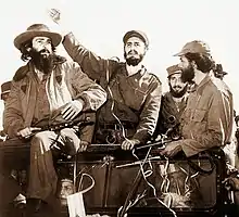 Image 12Camilo Cienfuegos, Fidel Castro, Huber Matos, entering Havana on 8 January 1959 (from History of Cuba)