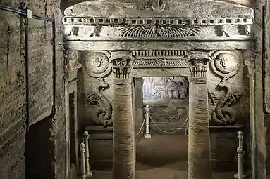 Entrance of the principal tomb chamber