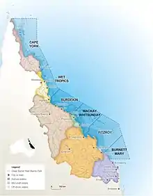 Image 51Catchments along the Great Barrier Reef (from Environmental threats to the Great Barrier Reef)