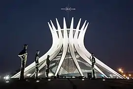 Cathedral of Brasília (Oscar Niemeyer, 1960)