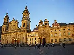 Image 27Cathedral in downtown Bogota, heritage of Spanish architecture (from Culture of Colombia)