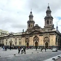 Metropolitan Cathedral of Santiago (Chile) (1748-1906) by Joaquín Toesca and Ignacio Cremonesi