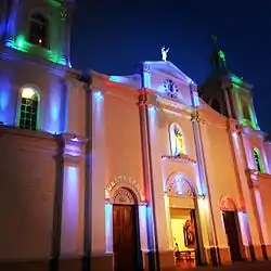 Cathedral at night.