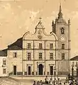 Early aspect of the Cathedral of São Luís in Maranhão