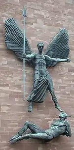 Bronze by Jacob Epstein (1880-1959) at Coventry Cathedral