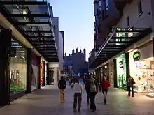 Image 87Princesshay Shopping Centre with Exeter Cathedral in the background (from Exeter)