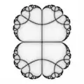 Julia set with parabolic cycle