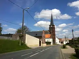 The church in Cauroir