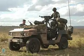 Vehicle light Agrale Marruá AM2 reconnaissance mission