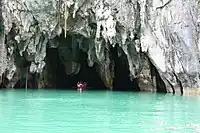 Image 20The Puerto Princesa cave can be entered by boat. (from Subterranean river)