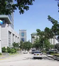 Cebu Business Park Skyline