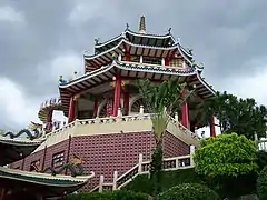 Temple facade