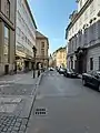 Prague, Celetná ulice, without tourists(March 2020)