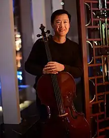 Cellist Trey Lee