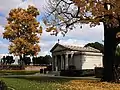 The mausoleum from the side