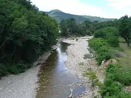 The Galeizon river in Cendras