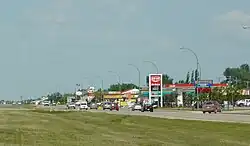 Martensville's business districtCentennial Drive (2009)