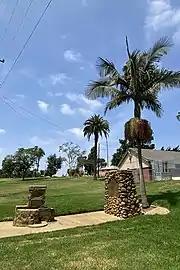 Both historic markers at Edward Vincent Jr. Park