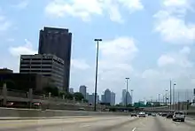 US 75 Central Expressway at Haskell Avenue