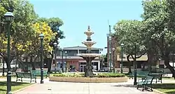 Plaza in Camuy barrio-pueblo