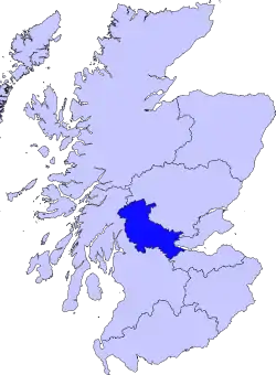 Central within Scotland