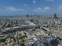 View of Neve Sha'anan and the central bus station