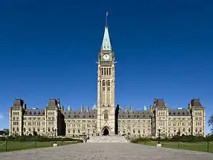 Image 55Centre Block, Ottawa, Canada  (from Portal:Architecture/Civic building images)