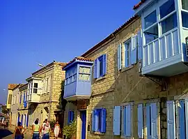 Typical architecture of Alaçatı