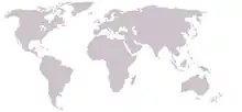 Shepherd's beaked whale range