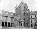 Inside courtyard of the Chateau