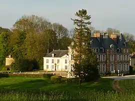 The chateau in Pouvrai