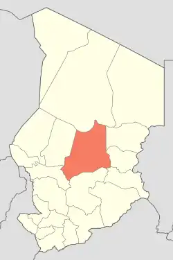 Yao is located in Chad