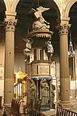 Pulpit inside the Église Saint-Joseph