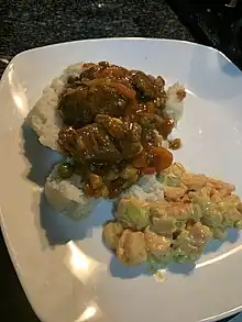 Chakalaka with stew