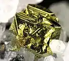 Chalcopyrite-Quartz—Camp Bird Mine, Ouray