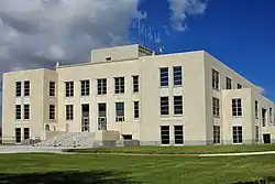 The Chambers County Courthouse in Anahuac