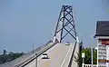 View of Lake Champlain Bridge from Crown Point.