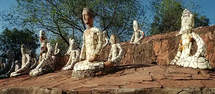 Rock Garden of Chandigarh – a sculpture garden in Chandigarh, India.